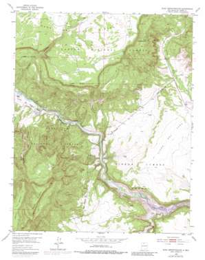 Echo Amphitheater USGS topographic map 36106c5