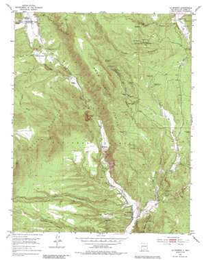 La Madera USGS topographic map 36106d1