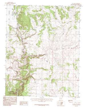 El Vado USGS topographic map 36106e6