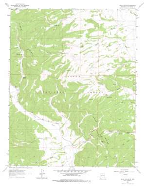 Mule Canyon USGS topographic map 36106f1