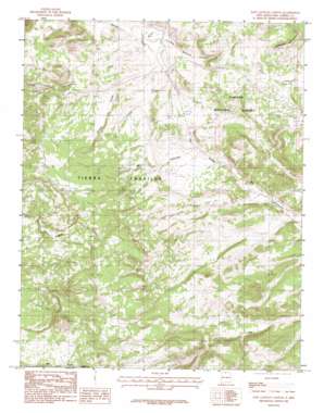 East Gavilan Canyon USGS topographic map 36106f3