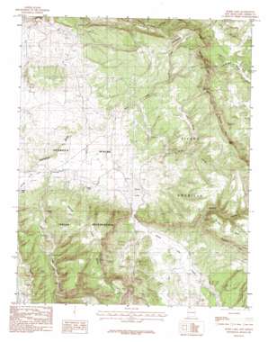 Horse Lake USGS topographic map 36106g7