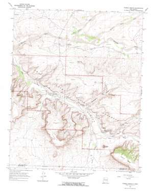 Pueblo Bonito USGS topographic map 36107a8