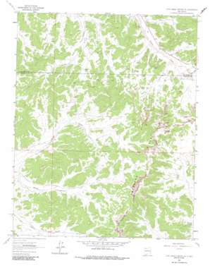 Five Lakes Canyon NE USGS topographic map 36107b1