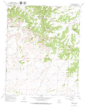 Lybrook USGS topographic map 36107b5
