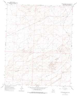 Pueblo Bonito NW USGS topographic map 36107b8