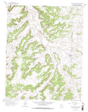 Tafoya Canyon USGS topographic map 36107c4