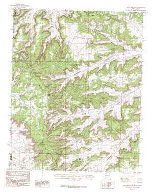 Crow Mesa East USGS topographic map 36107c5
