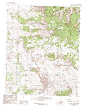 Crow Mesa West USGS topographic map 36107c6