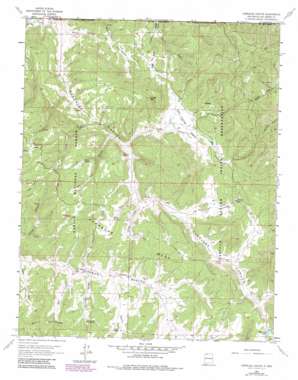 Carracas Canyon USGS topographic map 36107h2