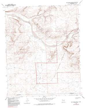 Toadlena USGS topographic map 36108a1