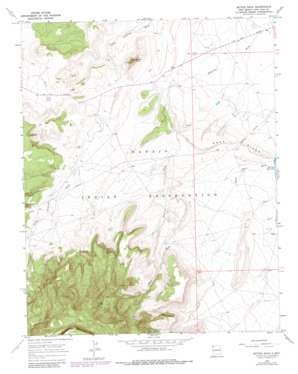 Mitten Rock USGS topographic map 36108e8