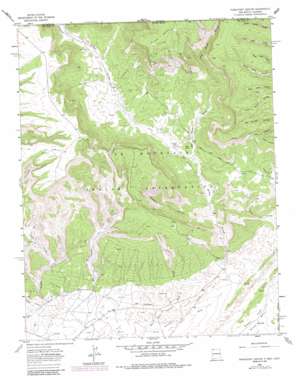 Purgatory Canyon USGS topographic map 36108h3