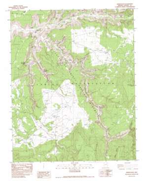 Spider Rock USGS topographic map 36109a3