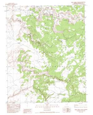 Three Turkey Canyon USGS topographic map 36109a4