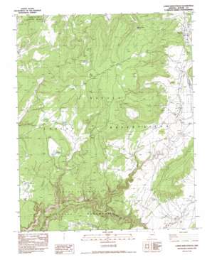 Upper Wheatfields USGS topographic map 36109b2