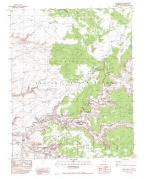 Del Muerto USGS topographic map 36109b4