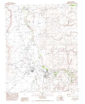 Chinle USGS topographic map 36109b5