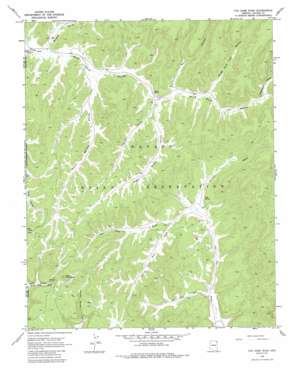 Tah Chee Wash USGS topographic map 36109c8
