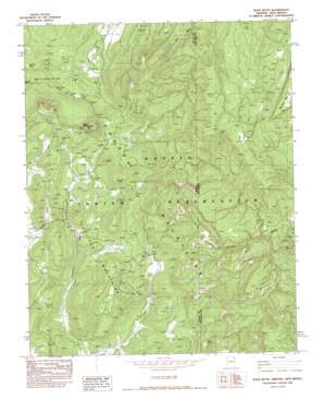Roof Butte topo map
