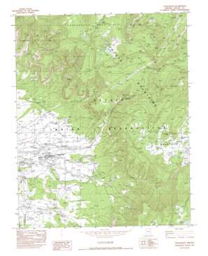 Lukachukai USGS topographic map 36109d2
