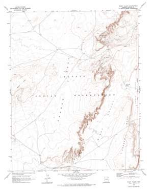 Windy Valley topo map