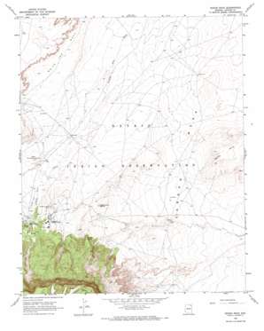 Rough Rock USGS topographic map 36109d7