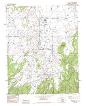 Red Valley topo map