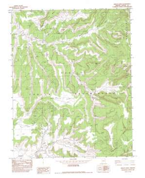Kinusta Mesa USGS topographic map 36109f3