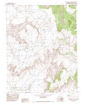White Area Canyon USGS topographic map 36109f4