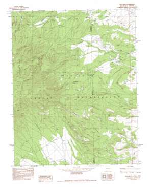 Beclabito USGS topographic map 36109g1