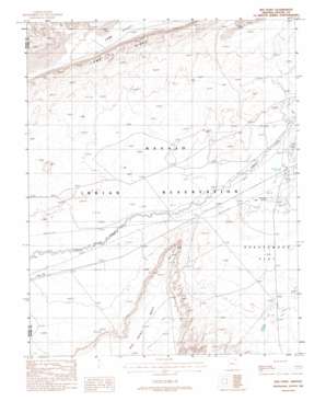 Red Point topo map
