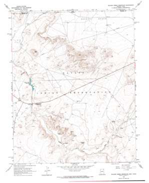 Walker Creek Reservoir USGS topographic map 36109h5