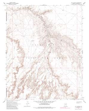 Bat Canyon USGS topographic map 36110a8
