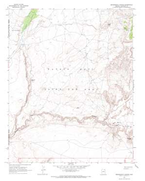 Begashibito Canyon USGS topographic map 36110b8