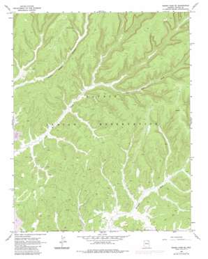 Marsh Pass Se USGS topographic map 36110e3