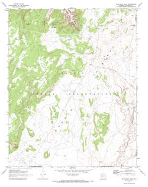 Whirlwind Rock USGS topographic map 36110e7