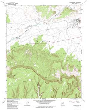 Kayenta West USGS topographic map 36110f3