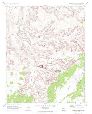 Inscription House Ruin USGS topographic map 36110f7
