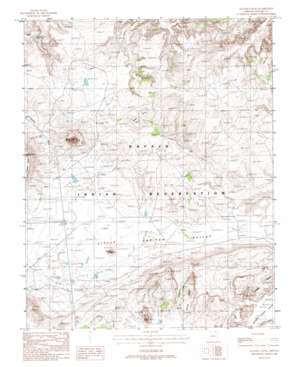 Agathla Peak USGS topographic map 36110g2