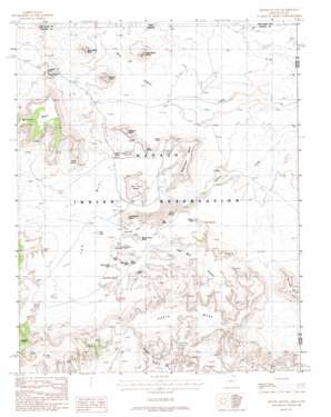Mitten Buttes USGS topographic map 36110h1