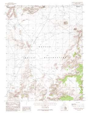 Mystery Valley topo map