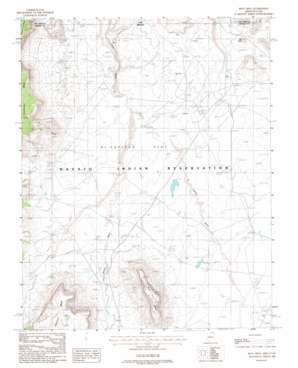 Boot Mesa USGS topographic map 36110h3