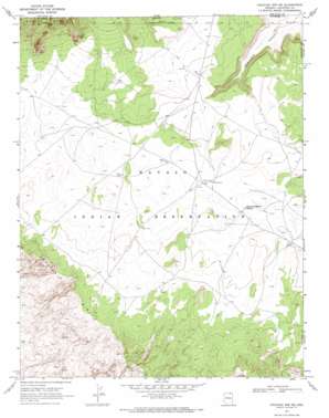Chaiyahi Rim NE USGS topographic map 36110h7