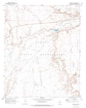Moenave Se USGS topographic map 36111a3