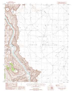 Nankoweap Mesa USGS topographic map 36111c7