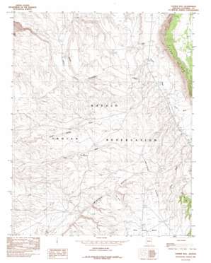 Tanner Well topo map