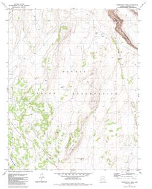 Horsethief Mesa topo map