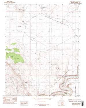 Ferry Swale topo map