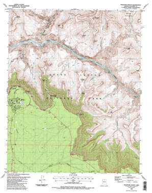 Grand Canyon USGS topographic map 36112a1